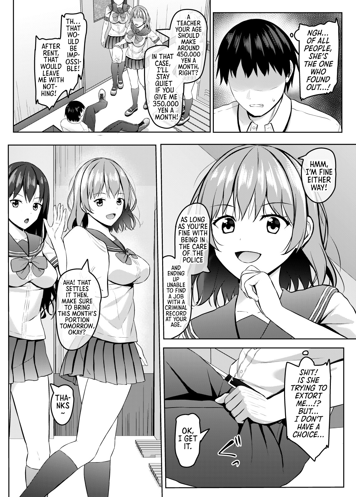 Hentai Manga Comic-Hypnotizing a Cheeky Student from an All Girls School!-Read-10